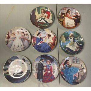 Little Women Danbury Mint Plate Set of 8 A6036